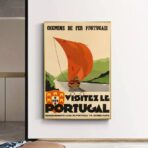 poster portugal vintage 1