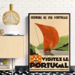 poster portugal vintage 1