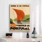 poster portugal vintage 1