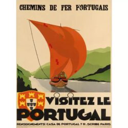 poster portugal vintage 1