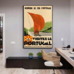 poster portugal vintage 1