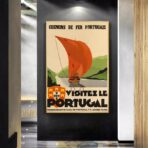 poster portugal vintage 1
