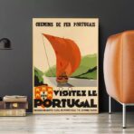 poster portugal vintage 1