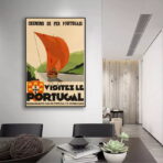 poster portugal vintage 1