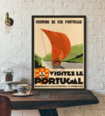 poster portugal vintage 1