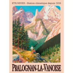 poster pralognan la vanoise 1