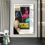 poster psychose alfred hitchcock