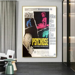 poster psychose alfred hitchcock