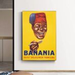 werbeplakat banania