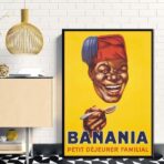 werbeplakat banania