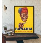 werbeplakat banania