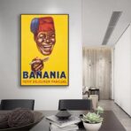 werbeplakat banania