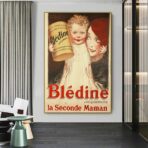 werbeplakat bledina
