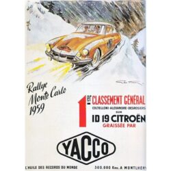 citroen werbeplakat
