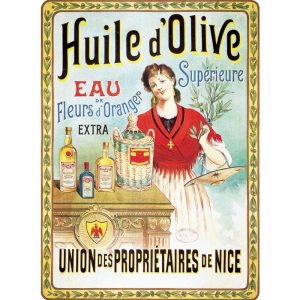 werbeplakat fur olivenol