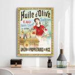 werbeplakat fur olivenol