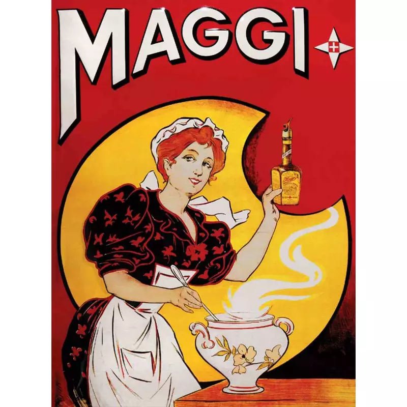maggi werbeplakat maggi werbeplakat