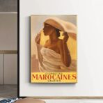 marokkanisches werbeplakat