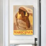marokkanisches werbeplakat