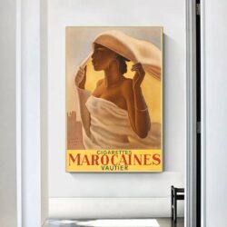 marokkanisches werbeplakat