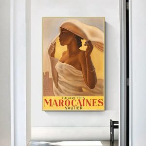 marokkanisches werbeplakat