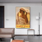 marokkanisches werbeplakat