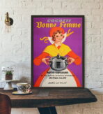 vintage kuchen werbeplakat