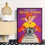 vintage kuchen werbeplakat