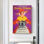vintage kuchen werbeplakat