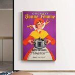 vintage kuchen werbeplakat