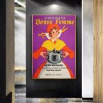 vintage kuchen werbeplakat