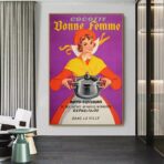 vintage kuchen werbeplakat