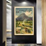 vintage puy de dome poster 1