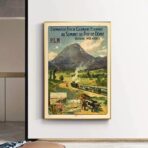 vintage puy de dome poster 1