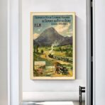vintage puy de dome poster 1