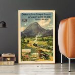 vintage puy de dome poster 1