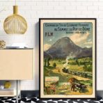 vintage puy de dome poster 1