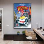 poster wer will die haut von roger kaninchen