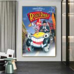 poster wer will die haut von roger kaninchen