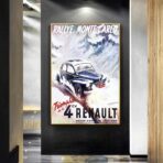 poster renault 4cv 1