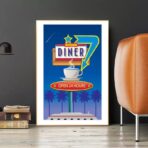 vintage restaurant poster 1