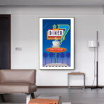 vintage restaurant poster 1