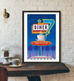 vintage restaurant poster 1