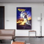 vintage zuruck in die zukunft poster