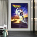 vintage zuruck in die zukunft poster
