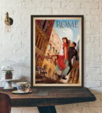 retro poster italien