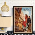 retro poster italien
