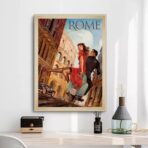 retro poster italien