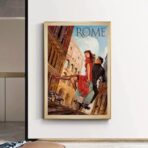 retro poster italien
