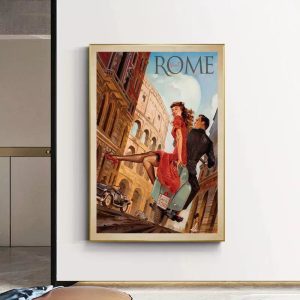 retro poster italien
